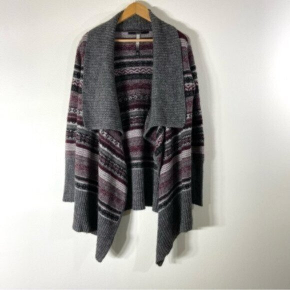 Kensie Three Quarter Length Shawl Collar Cardigan. Size L. - Picture 1 of 11